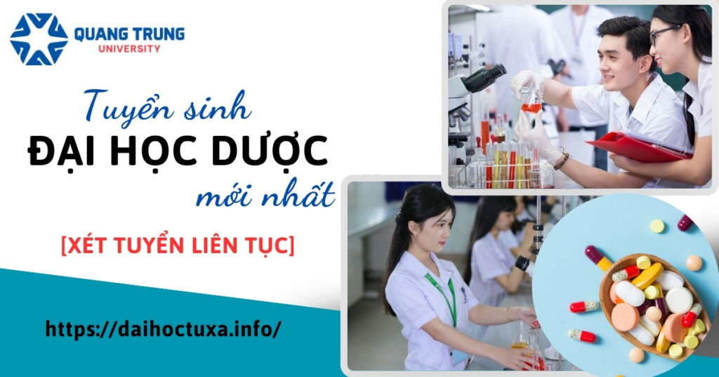 Tuyển sinh Đại học Dược mới nhất