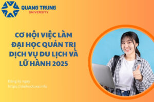 Cơ hội việc làm Đại học Quản trị Dịch vụ Du lịch và Lữ hành mới nhất