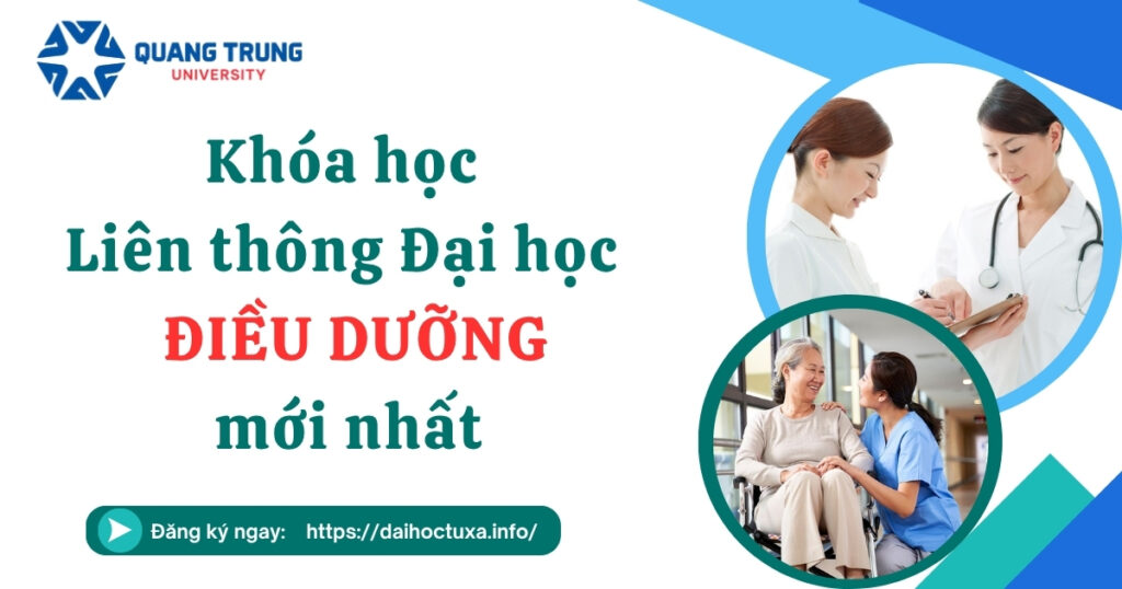 Khóa học Liên thông Đại học Điều dưỡng mới nhất