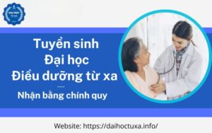 Tuyển sinh Đại học Điều dưỡng từ xa - Nhận bằng chính quy
