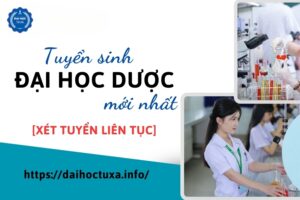Tuyển sinh Đại học Dược mới nhất