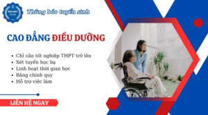 Thông báo tuyển sinh Cao đẳng Điều dưỡng mới nhất