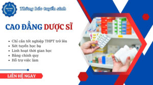 Tuyển sinh Cao đẳng Dược sĩ mới nhất (XÉT HỌC BẠ)