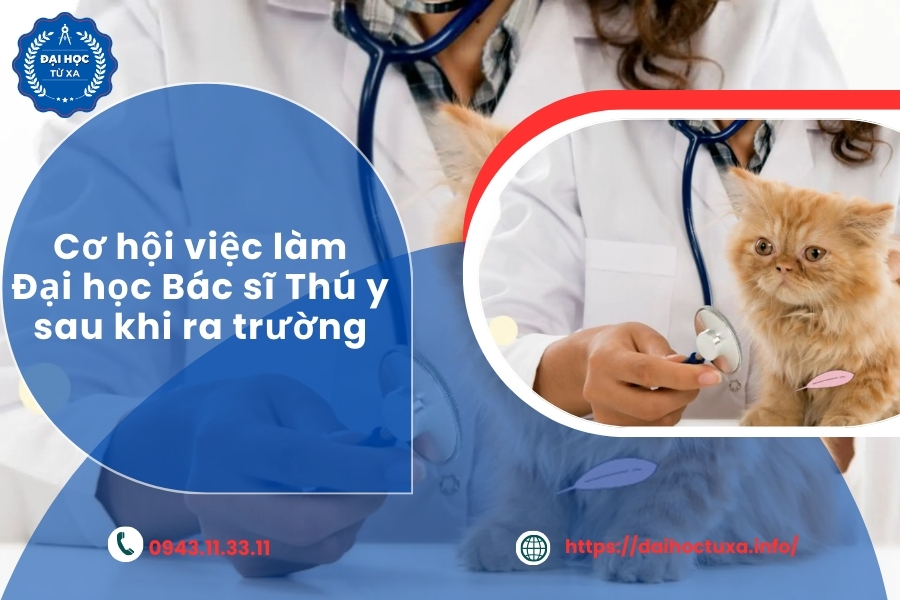 Cơ hội việc làm Đại học Bác sĩ Thú y sau khi ra trường