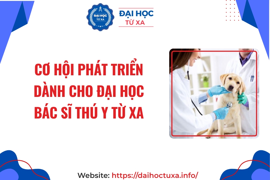 Cơ hội phát triển dành cho Đại học Bác sĩ Thú y Từ xa