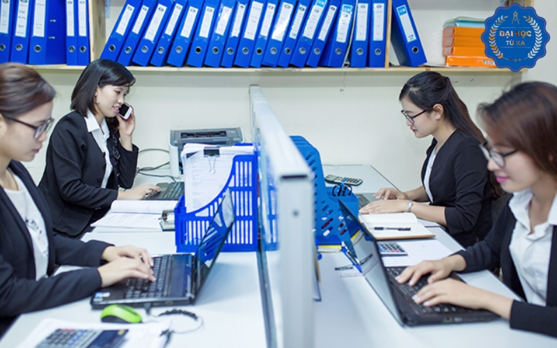 Học Liên thông online ngành Kế toán ra trường làm việc gì?