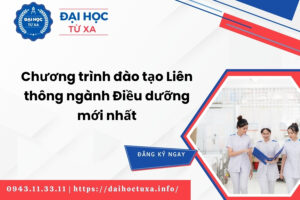 Chương trình đào tạo Liên thông ngành Điều dưỡng mới nhất