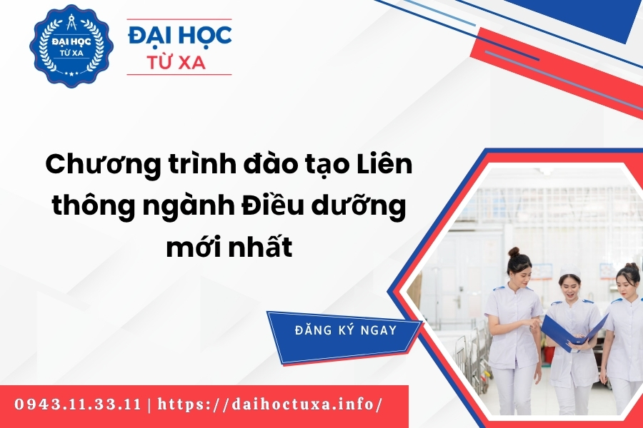 Chương trình đào tạo Liên thông ngành Điều dưỡng mới nhất