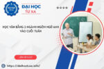 Học Văn bằng 2 ngành Ngôn ngữ Anh vào cuối tuần
