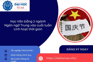 Trung cấp Tiếng Trung học cuối tuần - Linh hoạt thời gian