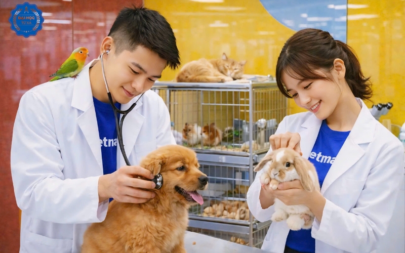 Ưu điểm khi học Văn bằng 2 ngành Bác sĩ Thú y
